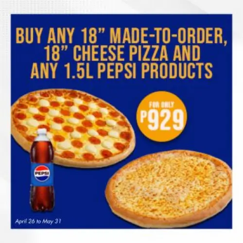 Opening Deal – Cream Cheese Pepperoni Pizza, Baliuag Exclusive